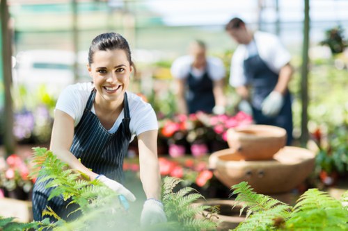 Seasonal garden maintenance activities in Plumstead